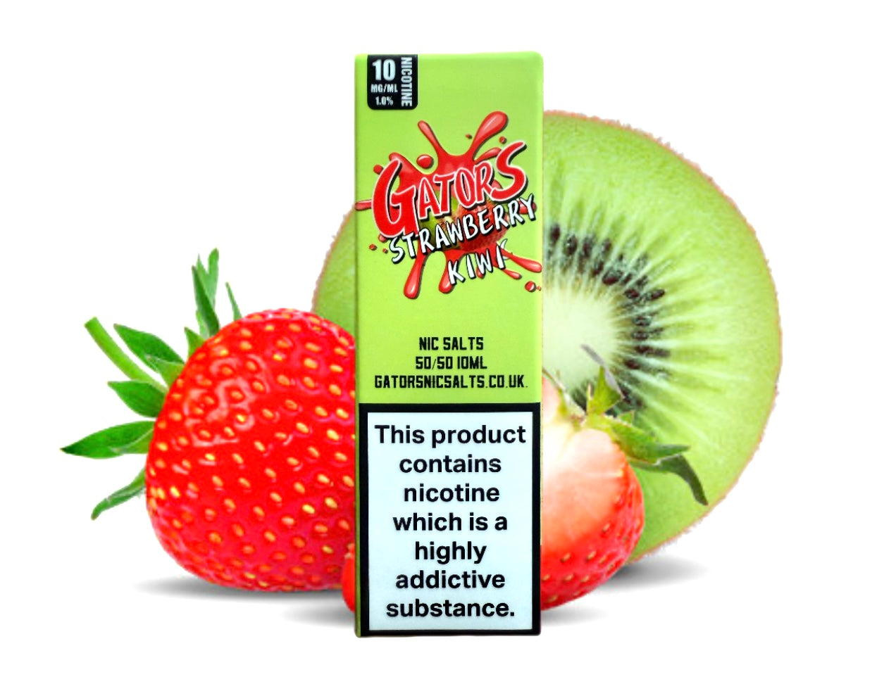 Strawberry Kiwi - Nic Salt E-Liquid 10 & 20mg