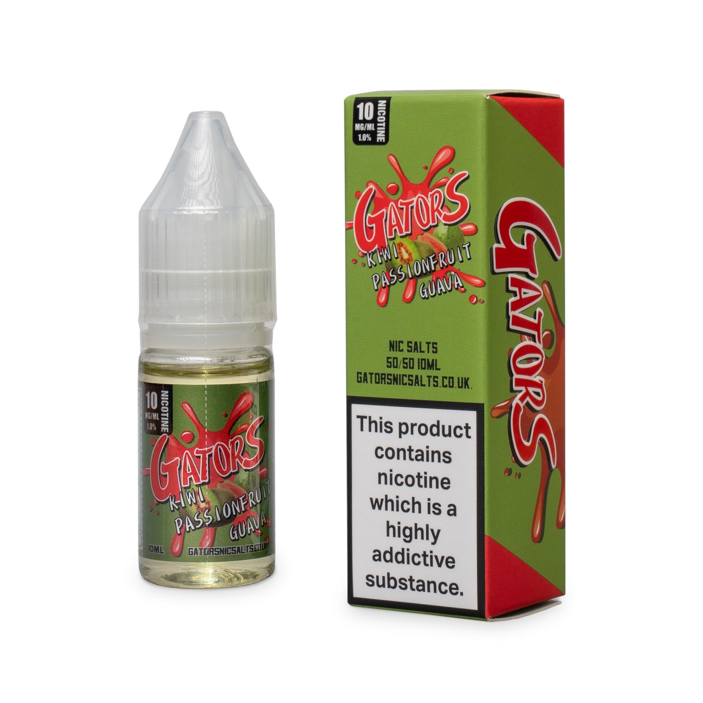Kiwi Passion Fruit Guava - Nic Salt E Liquid 10mg & 20mg
