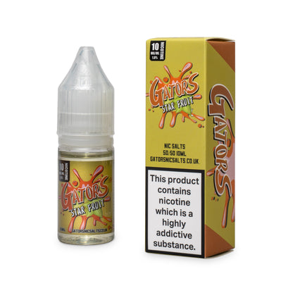 Gators Star Fruit 10mg & 20mg Nic Salt