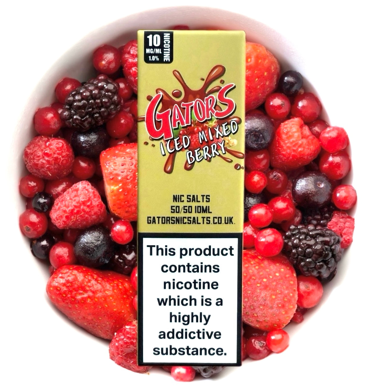 Iced Mixed Berry - Berry Burst Nic Salt E-Liquid