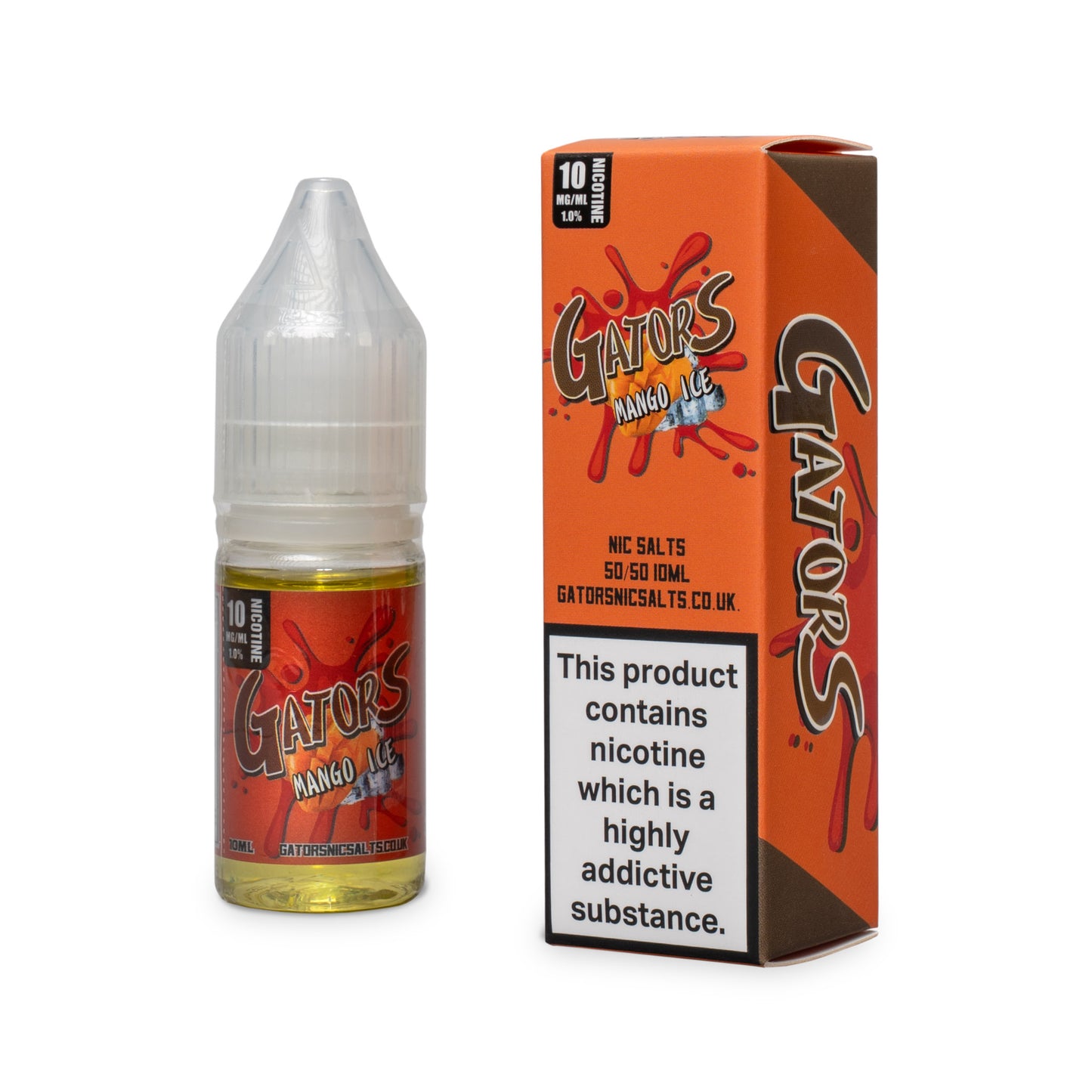 Gators Mango Ice 10mg & 20mg Nic Salt