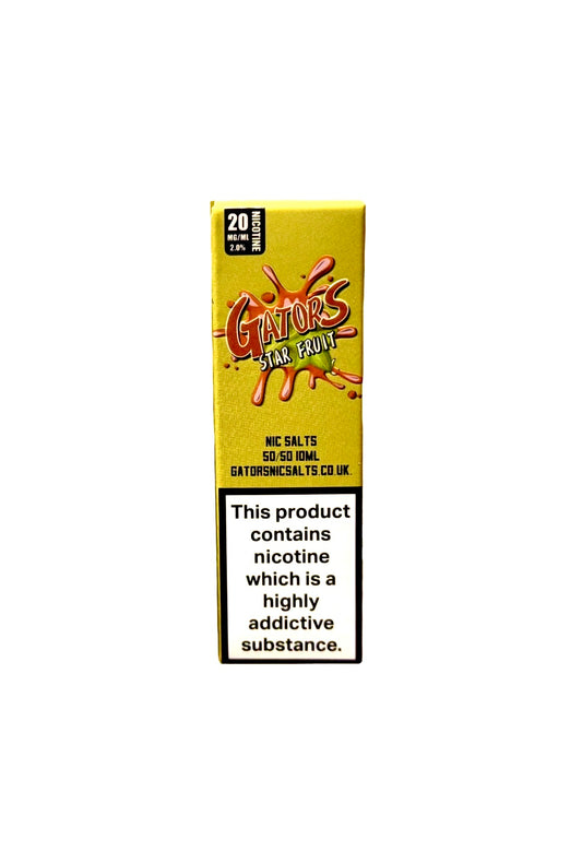 Gators Star Fruit 10mg & 20mg Nic Salt