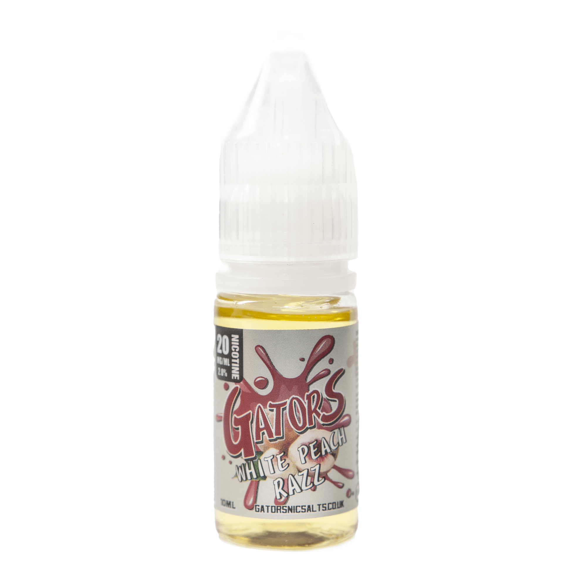 White Razz White Peach Razz E-Liquid | 10mg & 20mg – Gators Nic Salts